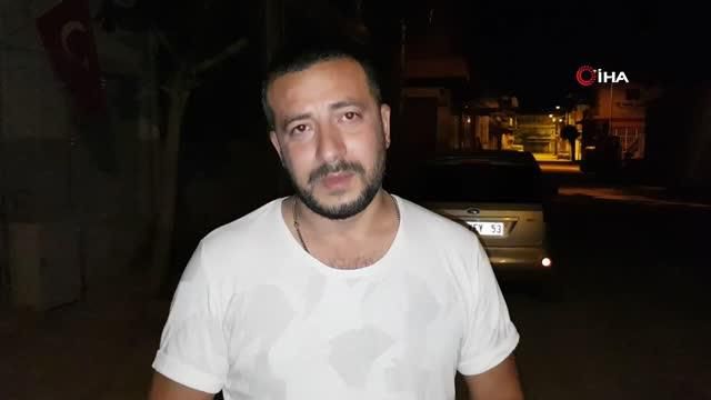 Tavan delindi, 3 metreden zemine böyle düştü