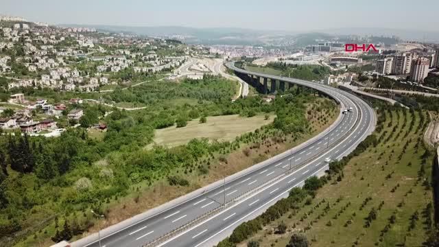 tem otoyolu tam kapanma nedeniyle bos kaldi 14130517 o