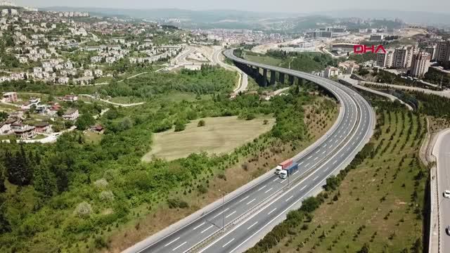 tem otoyolu tam kapanma nedeniyle bos kaldi 2 14130517 o