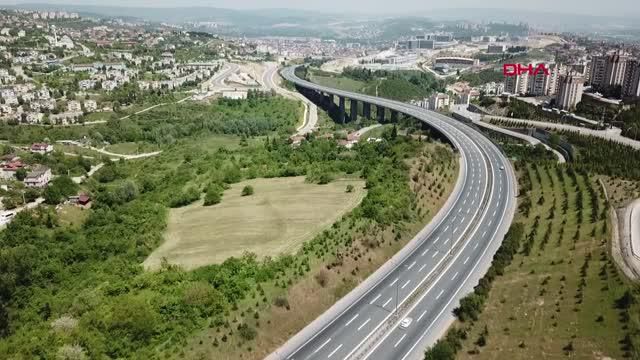 tem otoyolu tam kapanma nedeniyle bos kaldi 4 14130517 o