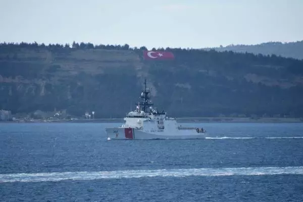 ABD SAHİL GÜVENLİK GEMİSİ, ÇANAKKALE BOĞAZI'NDAN GEÇTİ ABD SAHİL GÜVENLİK GEMİSİ, ÇANAKKALE BOĞAZI'NDAN GEÇTİ