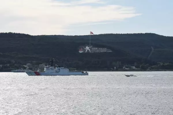 ABD SAHİL GÜVENLİK GEMİSİ, ÇANAKKALE BOĞAZI'NDAN GEÇTİ ABD SAHİL GÜVENLİK GEMİSİ, ÇANAKKALE BOĞAZI'NDAN GEÇTİ