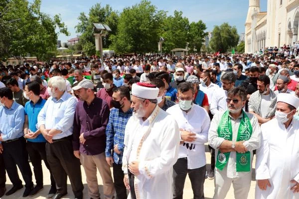 Son Dakika | Adana'da, Filistin'de ölenler için gıyabi cenaze namazı