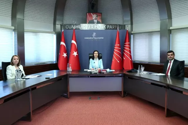CHP heyetinin siyasi partilerle video konferans aracılığıyla bayramlaşması tamamlandı CHP heyetinin siyasi partilerle video konferans aracılığıyla bayramlaşması tamamlandı