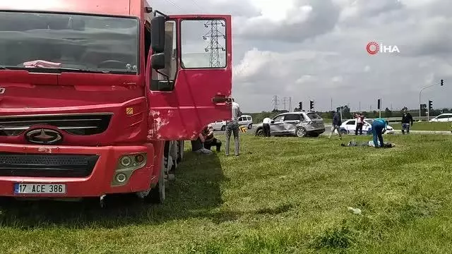 Işık ihlali kazaya neden oldu: 2 yaralı