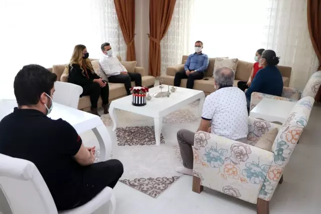 Son Dakika | Kaymakam Koç'tan, şehit ve gazi ailelerine bayram ziyareti
