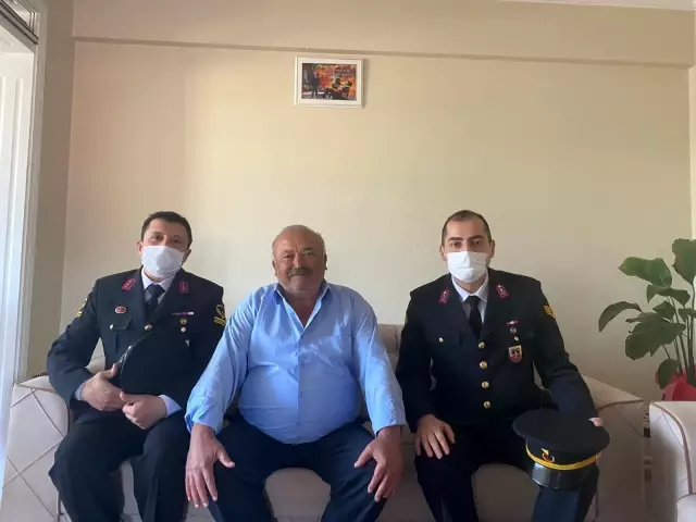 Son Dakika | Kaymakam Koç'tan, şehit ve gazi ailelerine bayram ziyareti