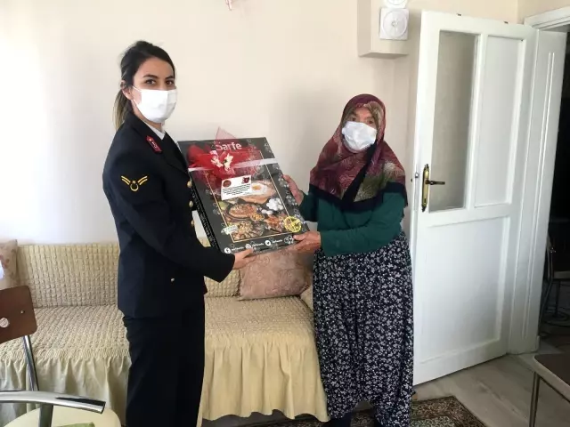 Son Dakika | Kaymakam Koç'tan, şehit ve gazi ailelerine bayram ziyareti