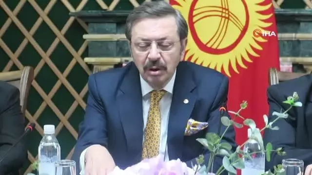 - TOBB Başkanı Hisarcıklıoğlu, Kırgız Bakan Şıkmamatov ile görüştü - TOBB Başkanı Hisarcıklıoğlu, Kırgız Bakan Şıkmamatov ile görüştü