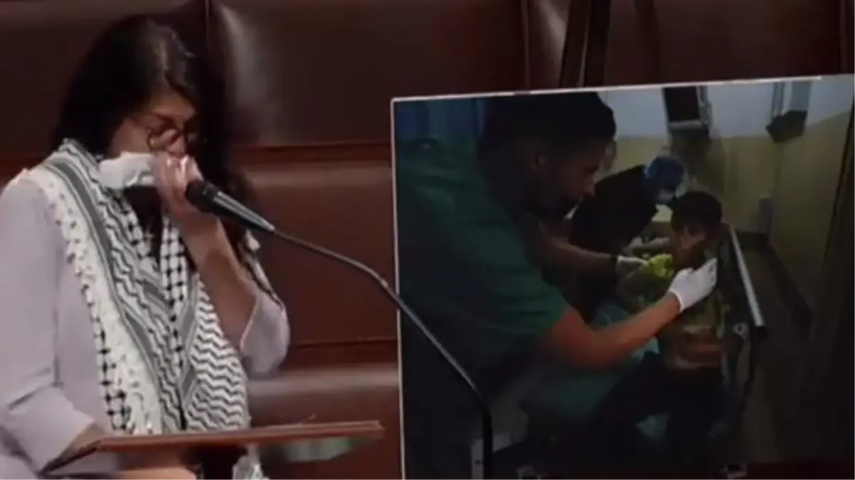 ABD'li vekil Gazze'de olanları anlatırken gözyaşlarını tutamadı: En kutsal mekanınıza ses bombaları atılırken dua edebilir miydiniz?