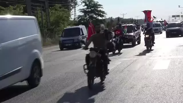 Adana'da STK'lardan İsrail protestosu