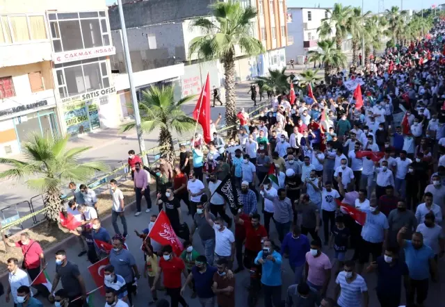 Adana'da STK'lardan İsrail protestosu