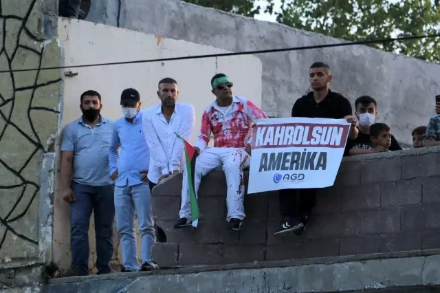 Adana'da STK'lardan İsrail protestosu