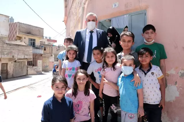 Beyazgül'den çat kapı ziyareti