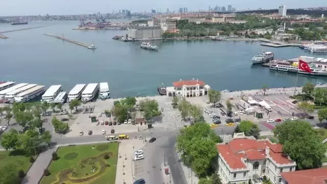 (DRONE) Bayramın 3. gününde 'tam kapanma' sakinliği devam ediyor (DRONE) Bayramın 3. gününde 'tam kapanma' sakinliği devam ediyor