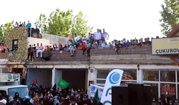 İNCİRLİK HAVVA ÜSSÜ ÖNÜNDE İSRAİL PROTESTOSU