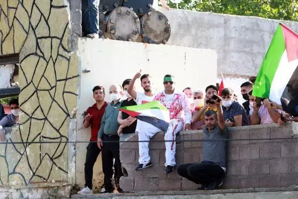 İNCİRLİK HAVVA ÜSSÜ ÖNÜNDE İSRAİL PROTESTOSU