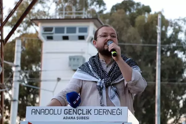 İNCİRLİK HAVVA ÜSSÜ ÖNÜNDE İSRAİL PROTESTOSU