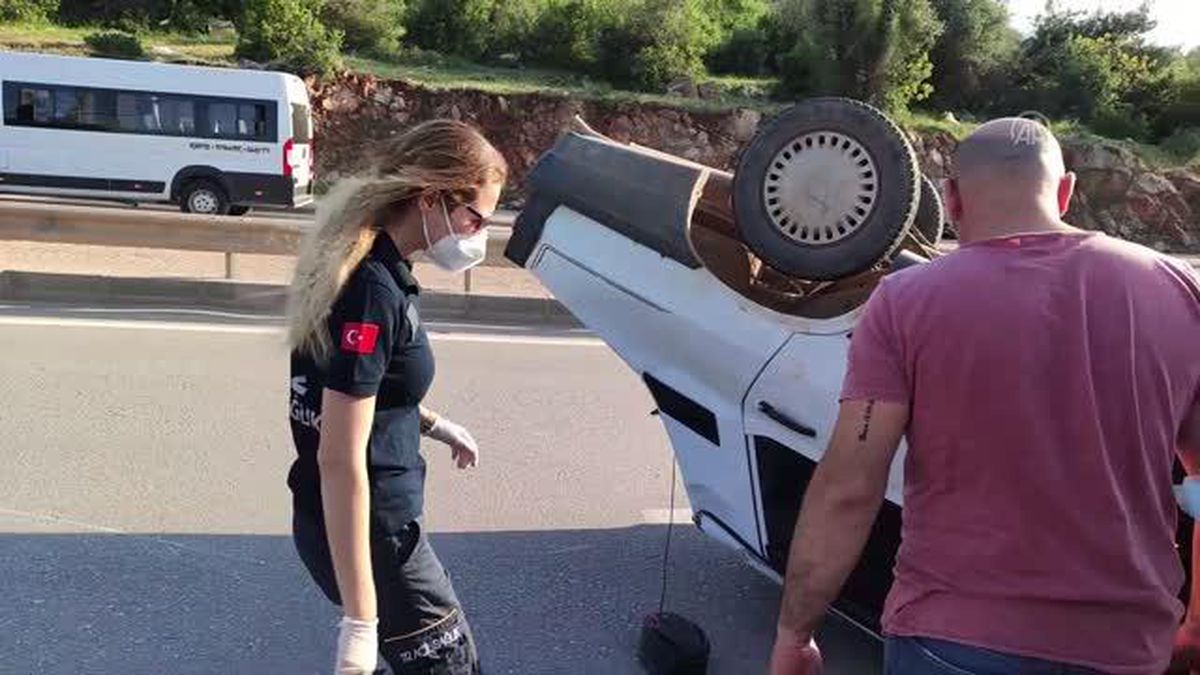Son dakika haberi... Kestel'de trafik kazasında 1 kişi yaralandı