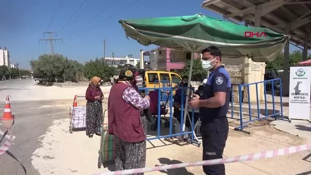 SERİK'TE SEMT PAZARLARI AÇILDI SERİK'TE SEMT PAZARLARI AÇILDI