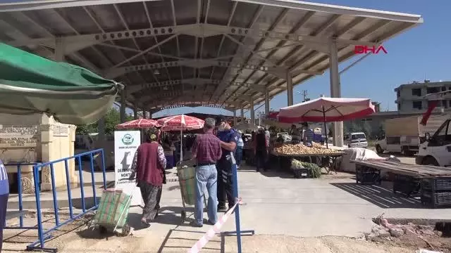 SERİK'TE SEMT PAZARLARI AÇILDI SERİK'TE SEMT PAZARLARI AÇILDI
