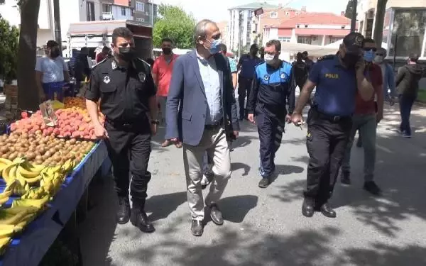SİLİVRİ'DE PAZAR YERLERİNDE DENETİM SİLİVRİ'DE PAZAR YERLERİNDE DENETİM
