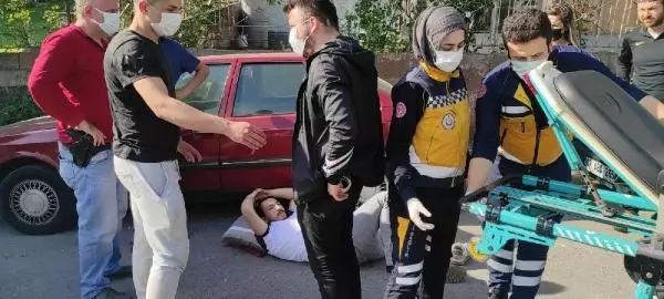 YOL VERME KAVGASINDA 5 KİŞİ YARALANDI YOL VERME KAVGASINDA 5 KİŞİ YARALANDI