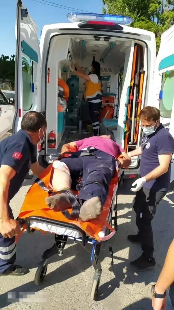 Alacak verecek kavgasında1 kişi yaralandı Alacak verecek kavgasında1 kişi yaralandı