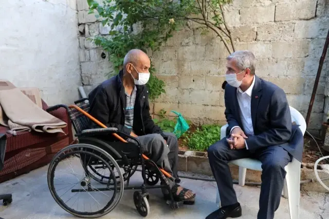 - Tahmazoğlu engelli vatandaşları yalnız bırakmadı - Tahmazoğlu engelli vatandaşları yalnız bırakmadı