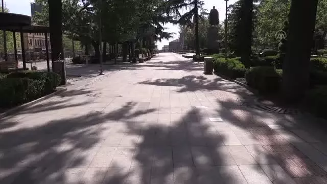 Turizm merkezlerinde 'tam kapanma' sessizliği sürüyor Turizm merkezlerinde 'tam kapanma' sessizliği sürüyor