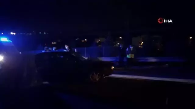 Yaşlı adam takla atan aracında can verdi Yaşlı adam takla atan aracında can verdi