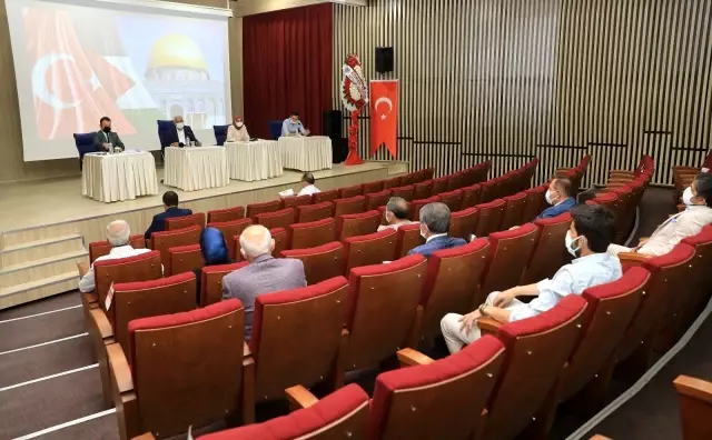 Battalgazi Belediye meclisi İsrail zulmünü kınadı Battalgazi Belediye meclisi İsrail zulmünü kınadı