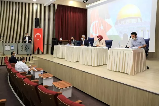 Battalgazi Belediye meclisi İsrail zulmünü kınadı Battalgazi Belediye meclisi İsrail zulmünü kınadı