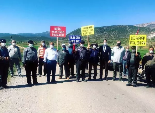 DENİZLİ'DE FAALİYET ALANI GENİŞLETİLMEK İSTENEN TAŞ OCAĞINA TEPKİ DENİZLİ'DE FAALİYET ALANI GENİŞLETİLMEK İSTENEN TAŞ OCAĞINA TEPKİ
