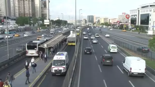 İstanbul'da trafikte son durum İstanbul'da trafikte son durum