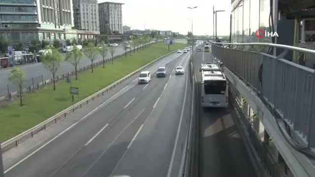 İstanbul'da trafikte son durum İstanbul'da trafikte son durum
