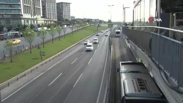 İstanbul'da trafikte son durum İstanbul'da trafikte son durum