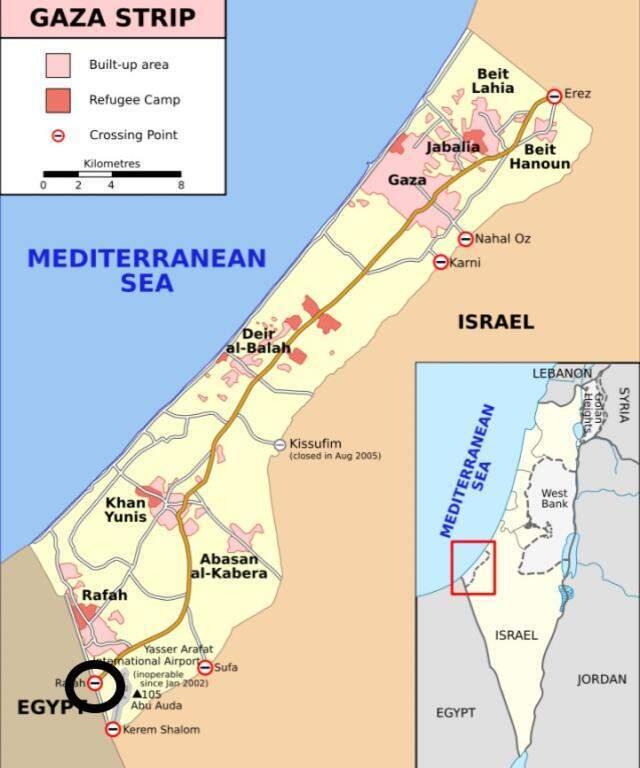 Mısır, sınırı açtı: Gazze'den 250'den fazla yaralı Mısır'da tedavi altına alındı.