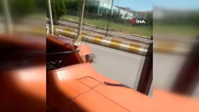 Traktörden düşen şahıs yaralandı