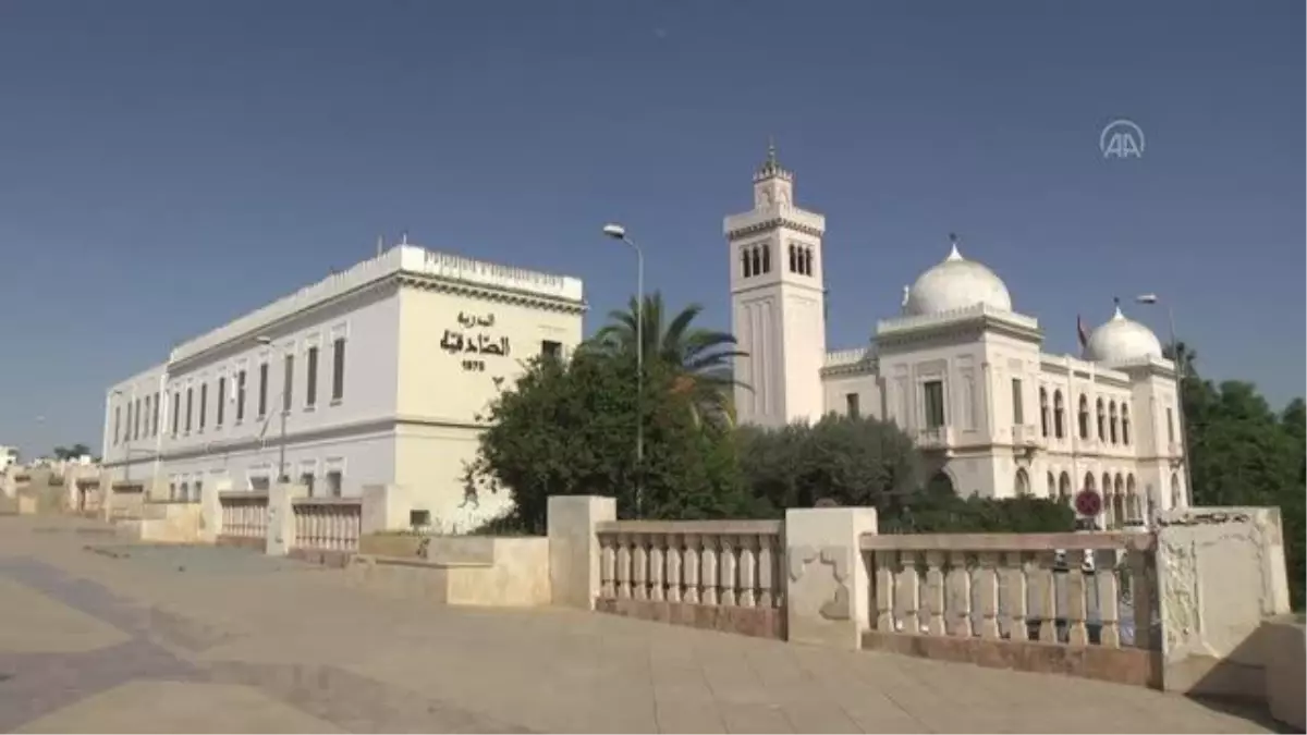 Tunuslu öğrenciler Filistin'e destek etkinliği düzenledi