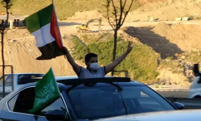 Adıyaman'da, Kudüs konvoyu düzenlendi