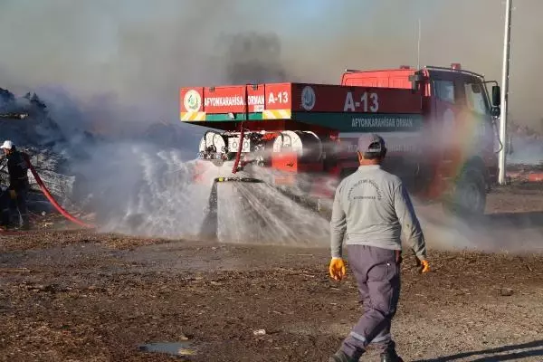 AFYONKARAHİSAR'DAKİ BİYOKÜTLE ENERJİ TESİSİNDE 15 GÜNDE İKİNCİ YANGIN AFYONKARAHİSAR'DAKİ BİYOKÜTLE ENERJİ TESİSİNDE 15 GÜNDE İKİNCİ YANGIN