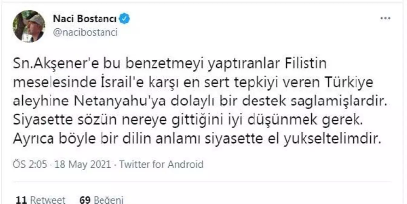 AK Parti'den Akşener'e 'Netanyahu' tepkisi