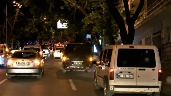 Ankara'da bin araçlı 'Kudüs'e Destek' konvoyu