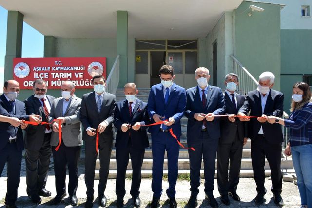 Aşkale'de İlçe Tarım ve Orman Müdürlüğü yeni hizmet binası açıldı Aşkale'de İlçe Tarım ve Orman Müdürlüğü yeni hizmet binası açıldı