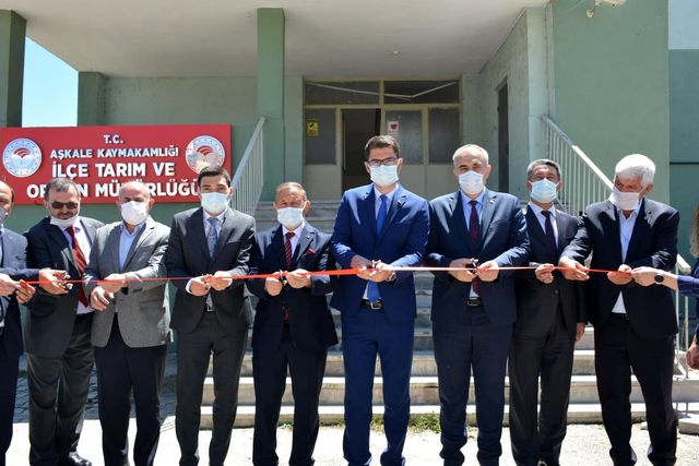 Aşkale'de İlçe Tarım ve Orman Müdürlüğü yeni hizmet binası açıldı Aşkale'de İlçe Tarım ve Orman Müdürlüğü yeni hizmet binası açıldı
