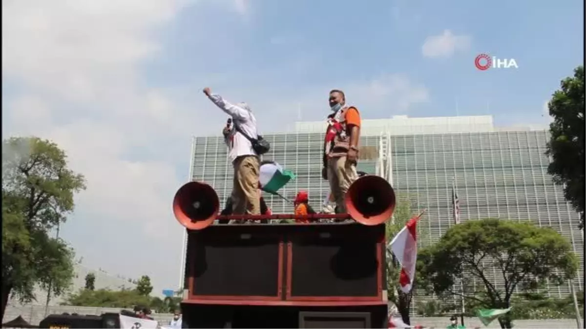 Endonezya'dan Filistinlilere destekİsrail ürünlere boykot çağrısı