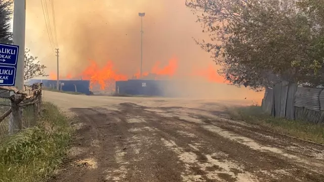 Enerji santrali ikinci kez alevlere teslim oldu Enerji santrali ikinci kez alevlere teslim oldu