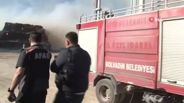 Enerji santrali ikinci kez alevlere teslim odu Enerji santrali ikinci kez alevlere teslim odu