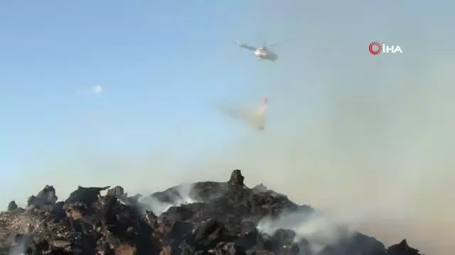 Enerji santralinde yangın çıkan yangında sabotaj iddiası Enerji santralinde yangın çıkan yangında sabotaj iddiası